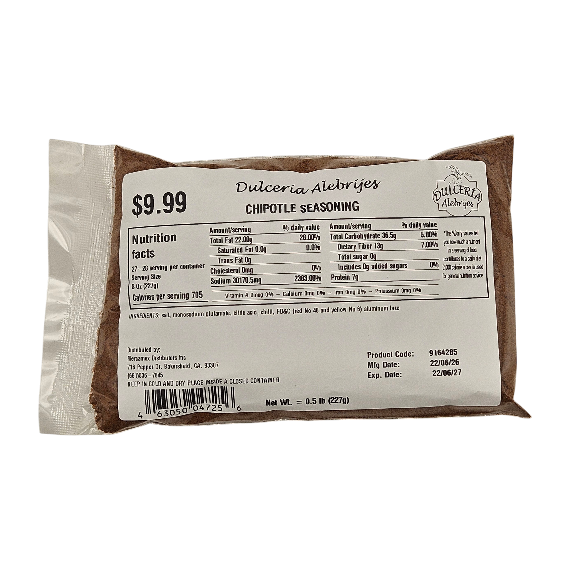 Chipotle Seasoning 0.5 lb