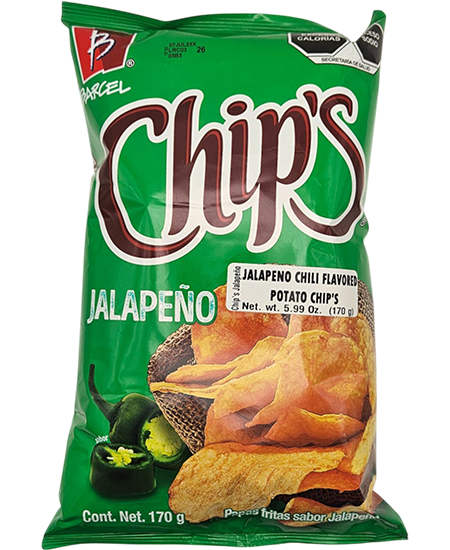 BARCEL CHIPS JALAPENO 170g
