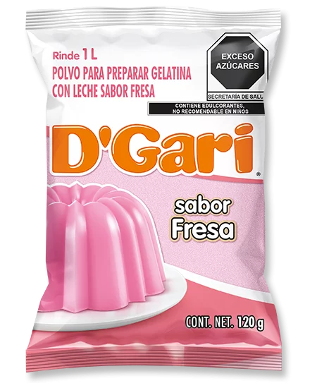 D gari Fresa Leche 120g