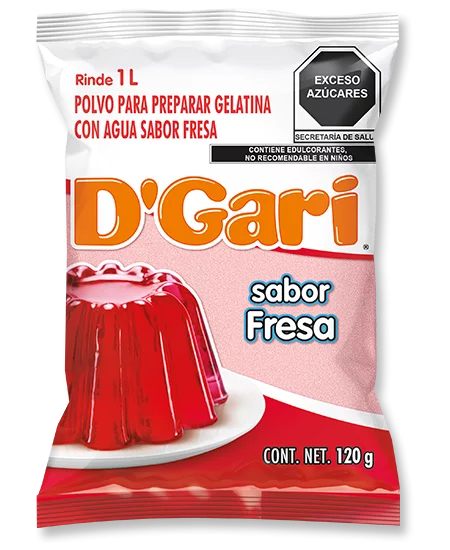 D gari Fresa Agua 120g