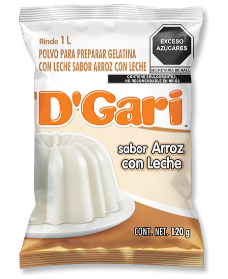 D gari Arroz Con Leche 120g