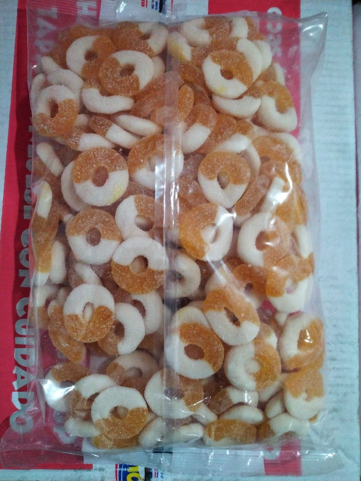 Jovy Gummy Ring Pineapple 5lb