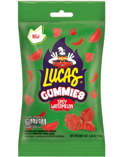 Lucas Gummies Spicy Watermelon 130gr