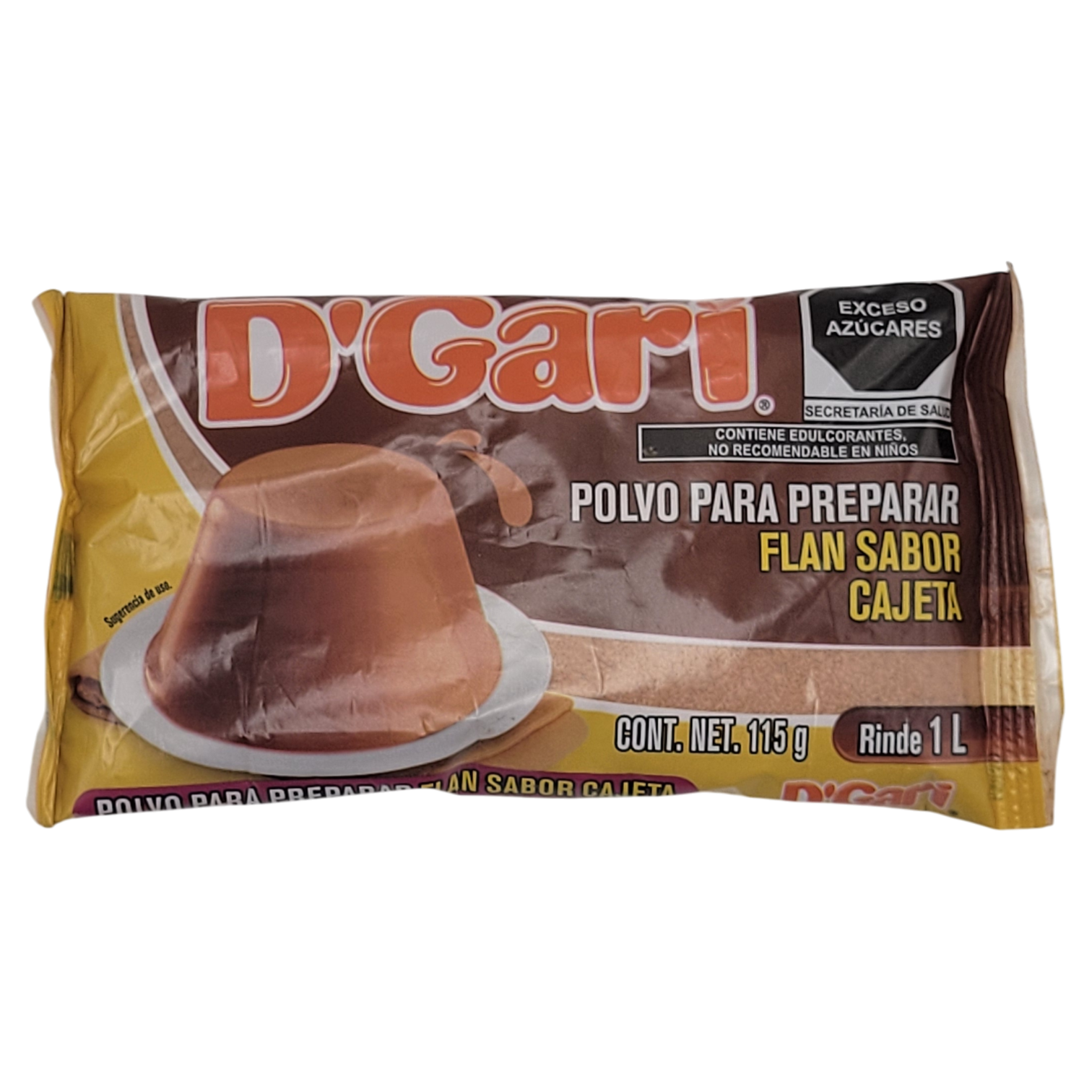 D Gari Flan Cajeta 115gr