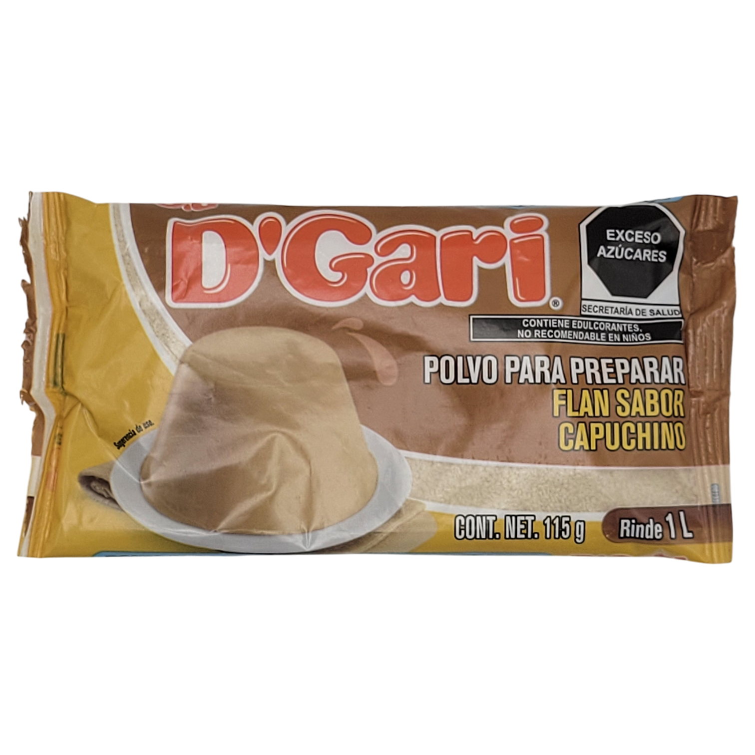 D gari Flan Capuchino 115gr