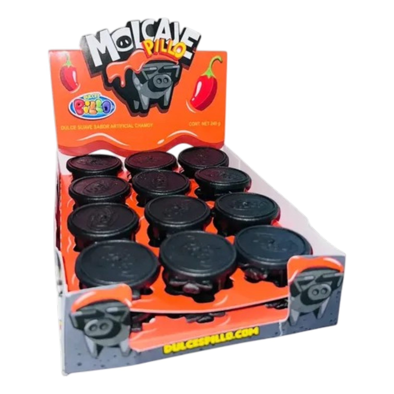 Dulces Pillo Molcajepillo 24ct