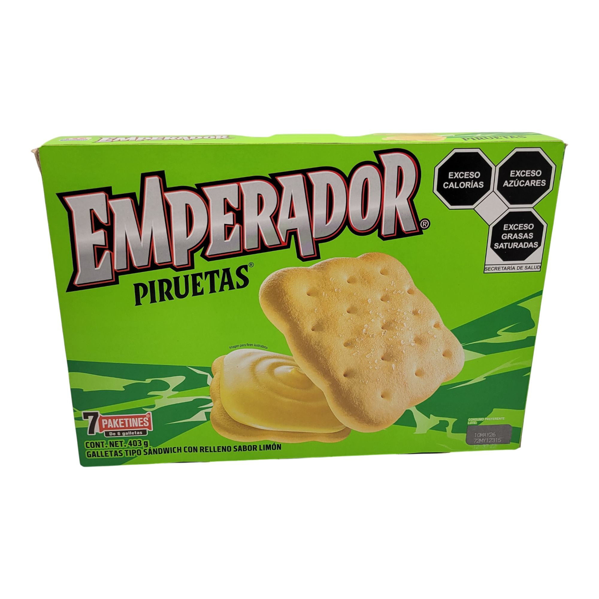 Gamesa Emperador Pirueta 403gr