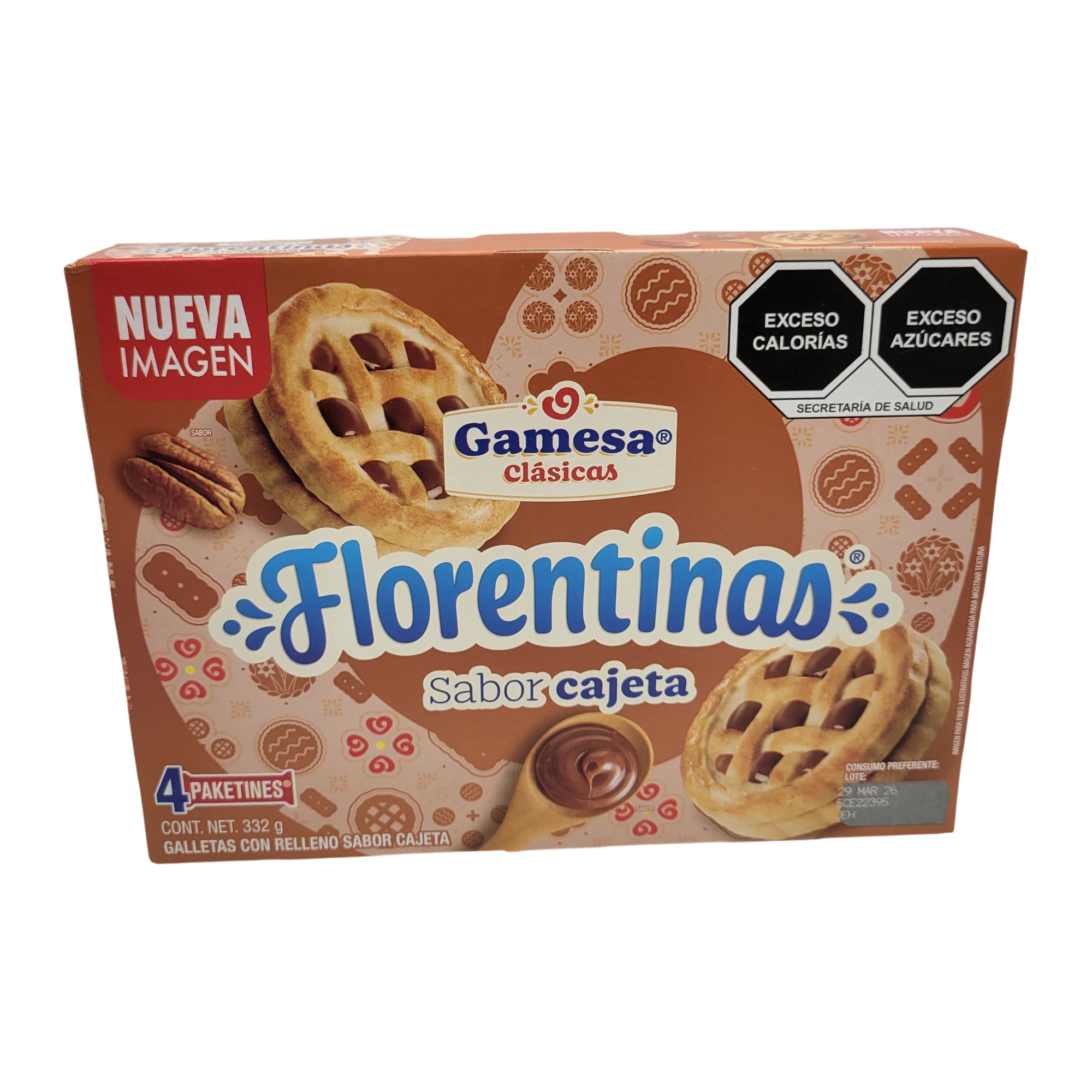 Gamesa Florentina Cajeta 332gr