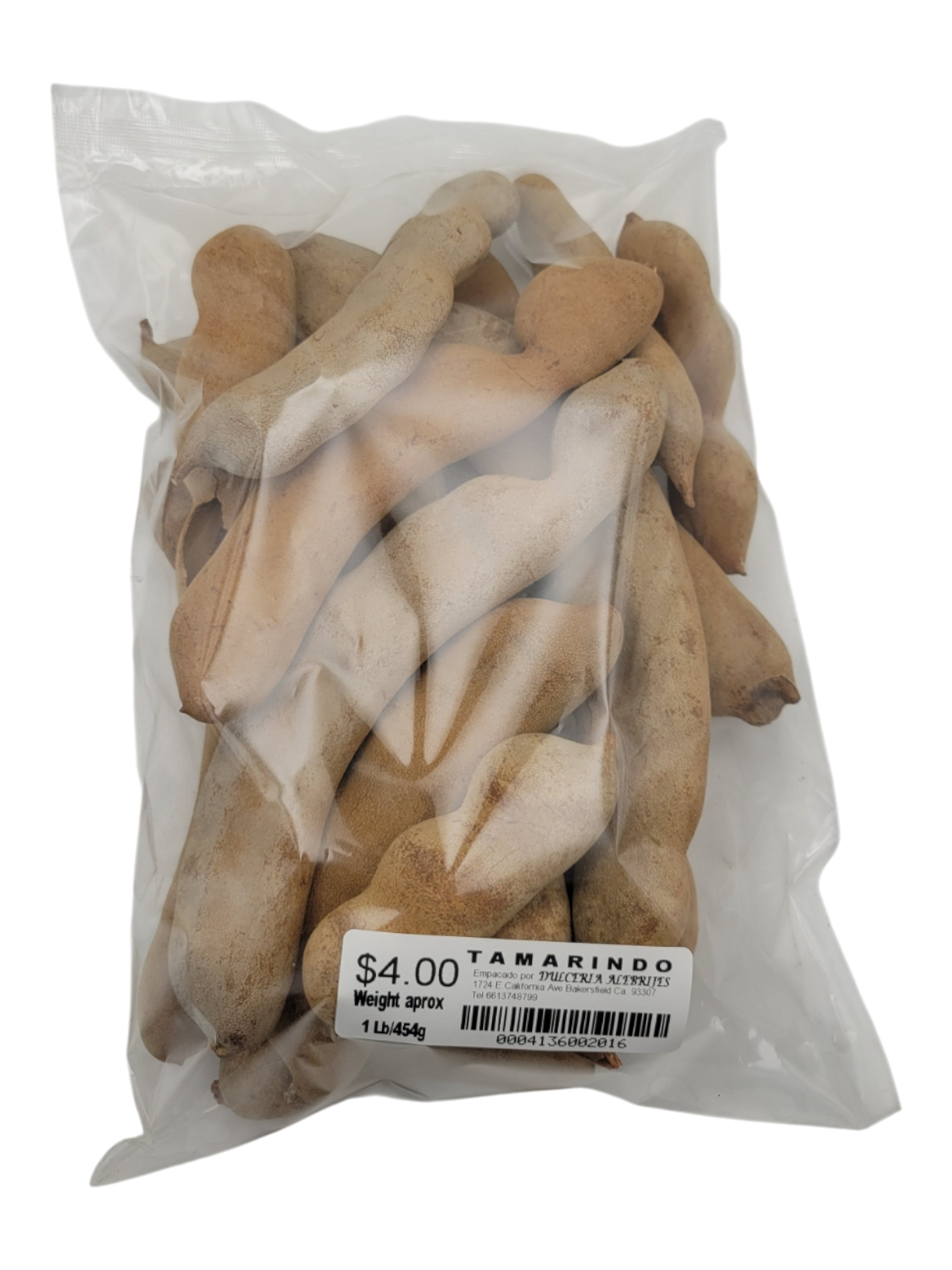 Tamarindo Entero Packaged 1lb