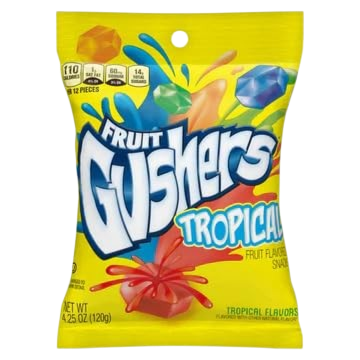 Gushers Tropical 8ct 4.25oz