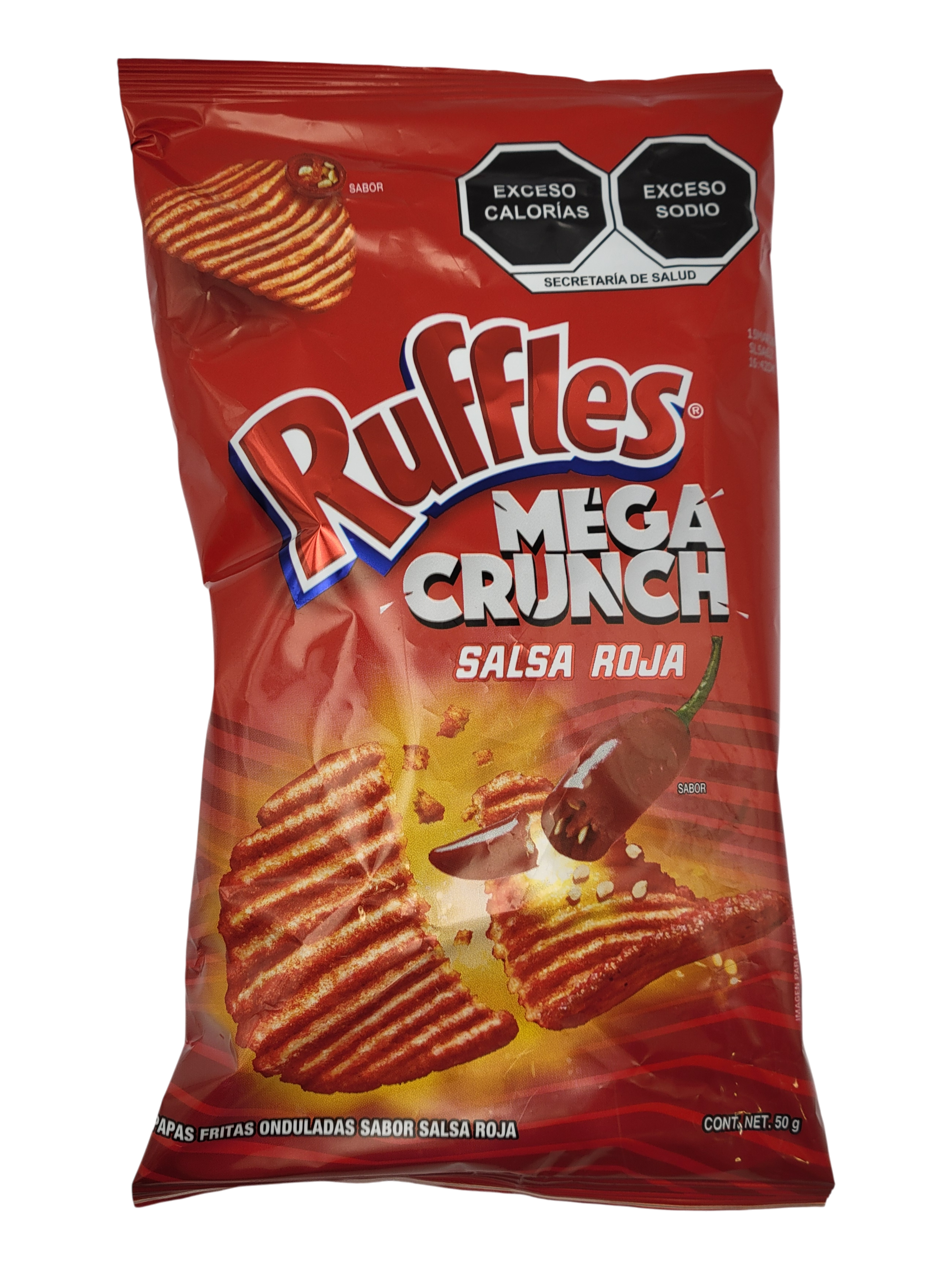 Ruffles Mega Crunch Salsa Roja 50gr