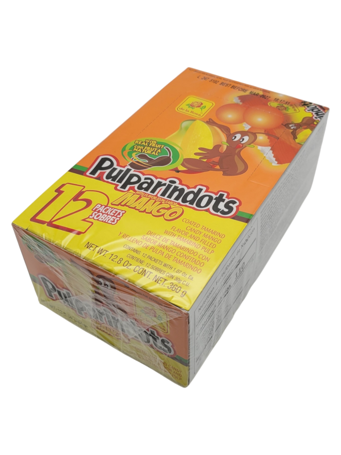 De La Rosa Pulparindots Mango 12ct