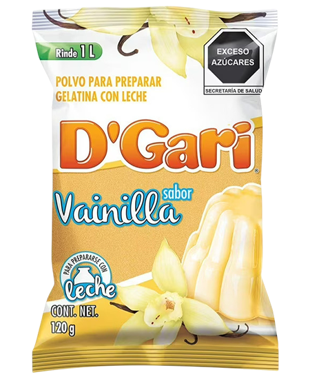 D gari Vainilla 120g